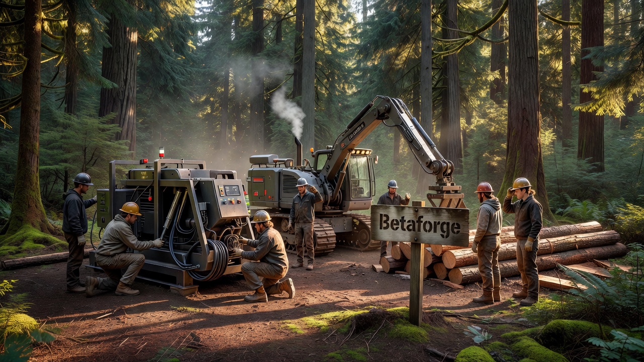 Betaforge with Bloomdock and Bloomforge in Forestry